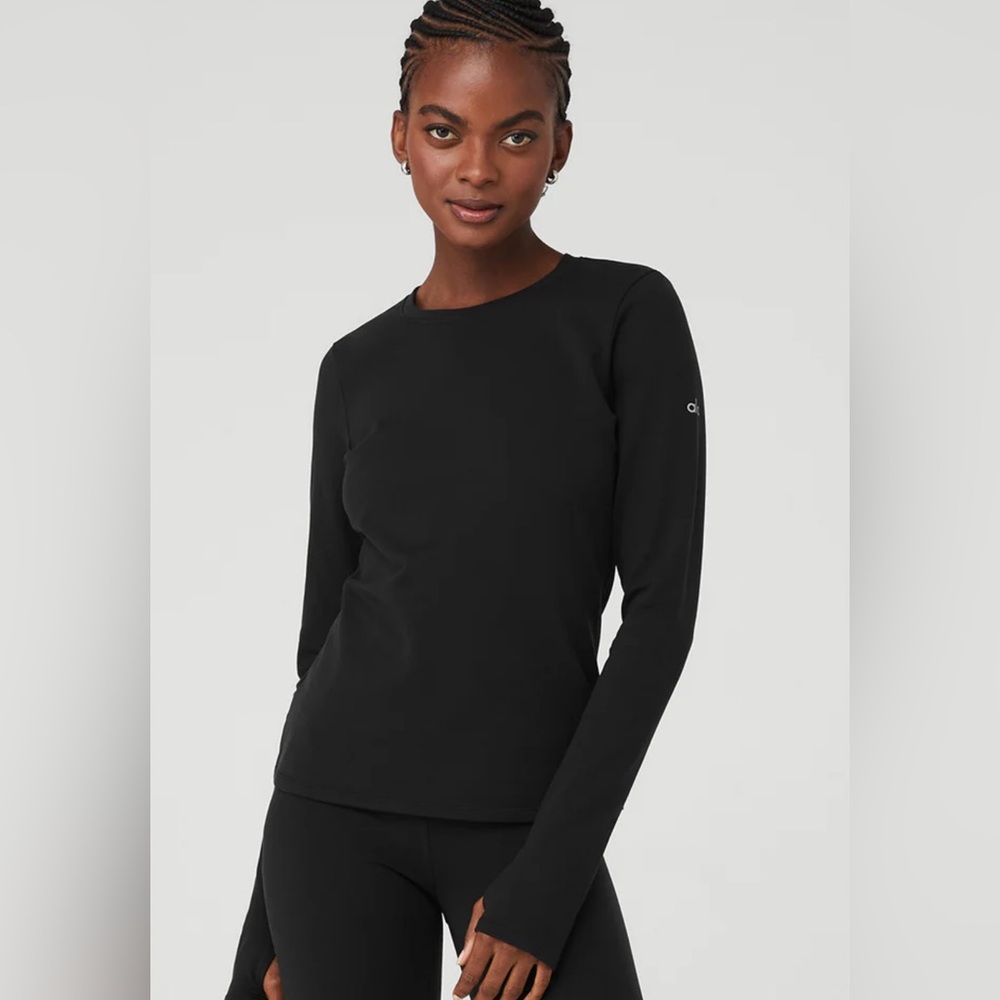 Alo Airbrush Winter Warm Nocturne Long sleeve